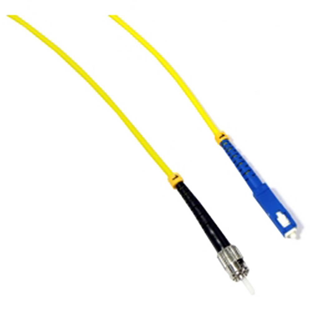 Cable de fibra óptica ST a SC monomodo simplex 9/125 de 7 m OS2