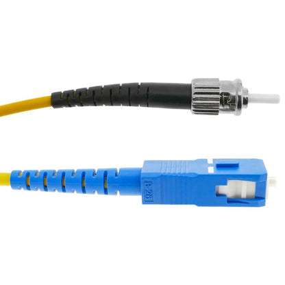 Cable de fibra óptica ST a SC monomodo simplex 9/125 de 25 m OS2