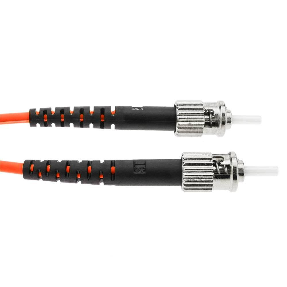 Cable de fibra óptica ST/PC a ST/PC multimodo duplex 50/125 de 50m OM2