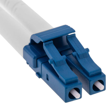 Cable de fibra óptica G652.D con conectores LC/UPC a LC/UPC monomodo dúplex 9/125 de 0,5 m OS2