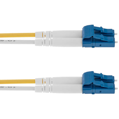 Cable de fibra óptica G652.D con conectores LC/UPC a LC/UPC monomodo dúplex 9/125 de 0,5 m OS2