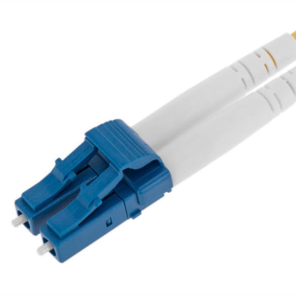 Cable de fibra óptica G652.D con conectores LC/UPC a LC/UPC monomodo dúplex 9/125 de 0,5 m OS2
