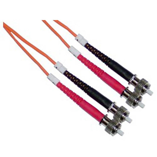 Cable de fibra óptica FC a FC multimodo duplex 62.5/125 de 2 m