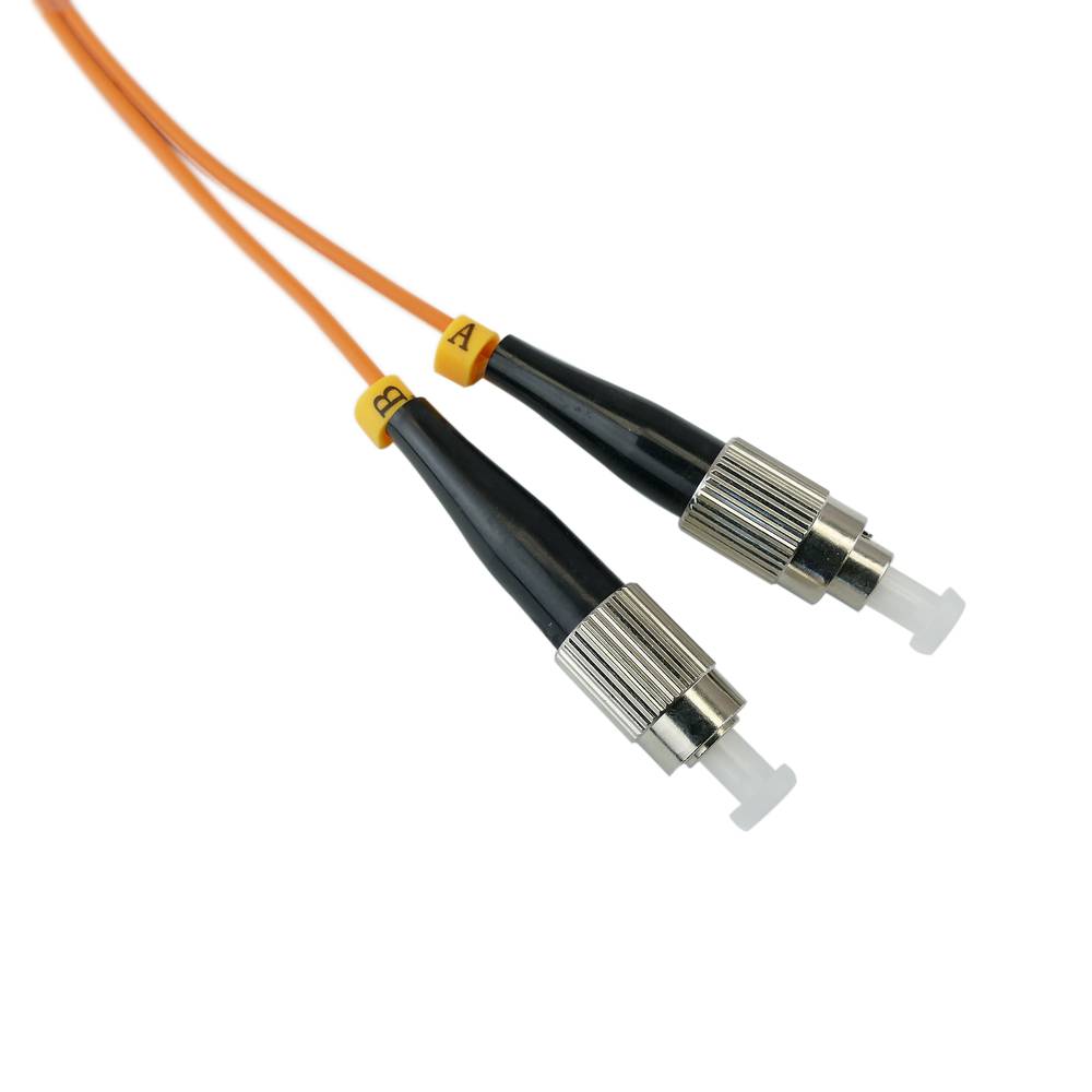 Cable de fibra óptica FC a SC multimodo duplex 62.5/125 de 1 m