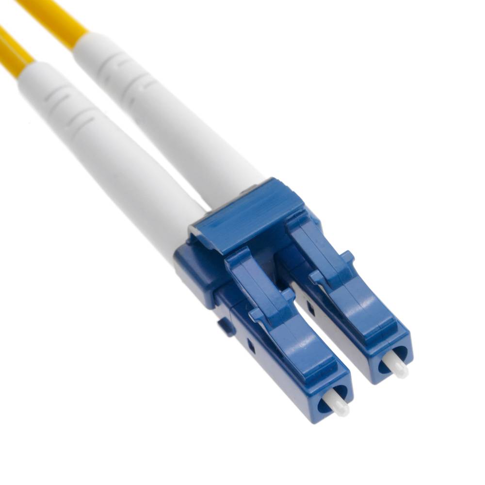 Cable de fibra óptica LC/UPC a SC/APC monomodo duplex 9/125 de 2 m