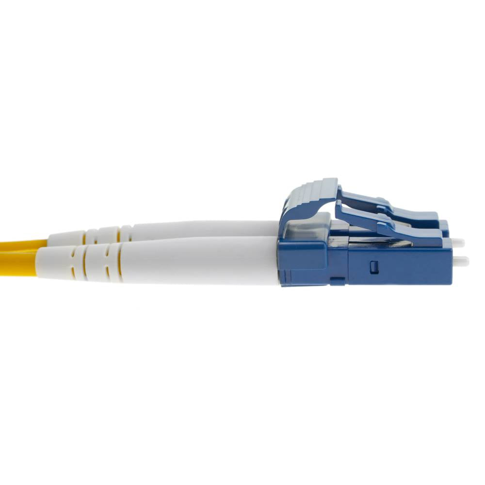 Cable de fibra óptica LC/PC a SC/APC monomodo duplex 9/125 de 10 m OS2