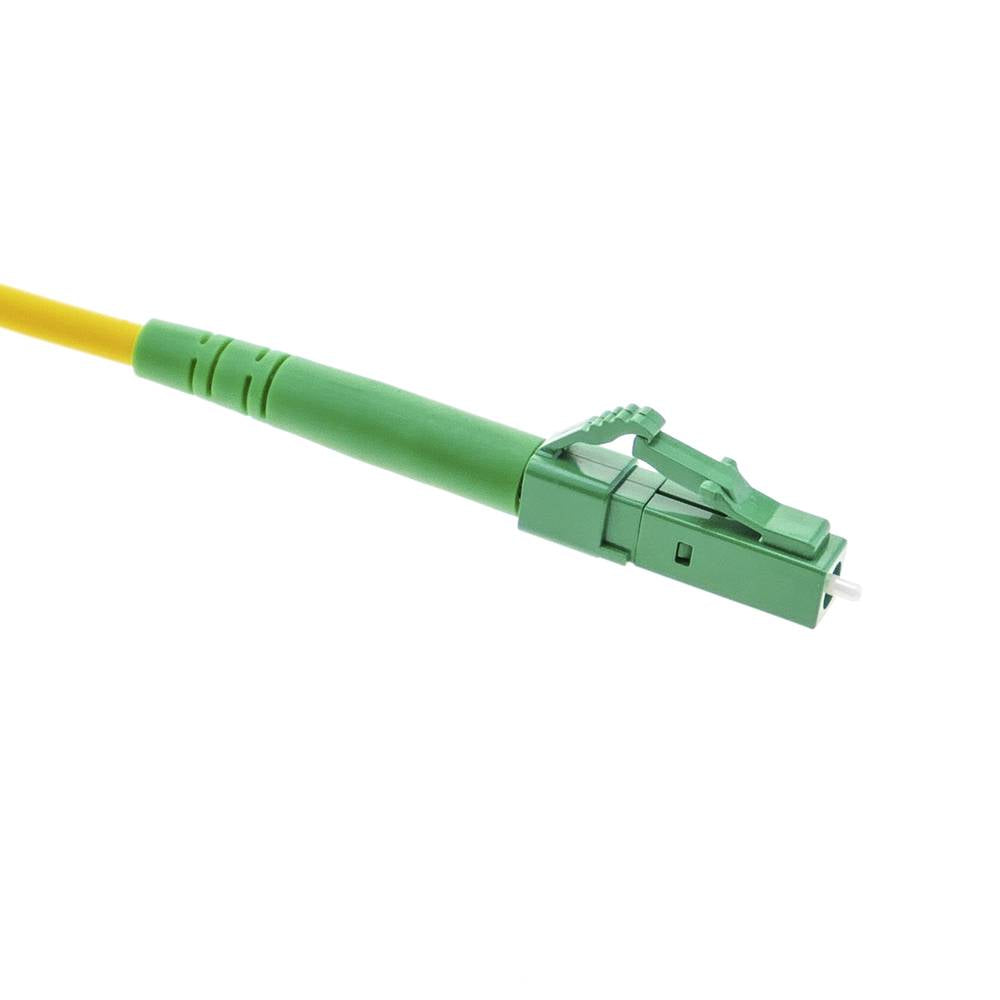 Cable de fibra óptica LC/APC a SC/APC monomodo simplex G657A2 9/125 de 50 cm OS2