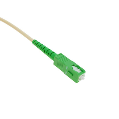 Cable de fibra óptica LC/APC a SC/APC monomodo simplex G657A2 9/125 de 5 m OS2