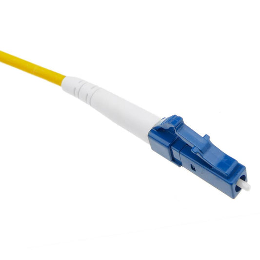 Cable de fibra óptica LC/PC a SC/APC monomodo simplex 9/125 de 50 cm OS2