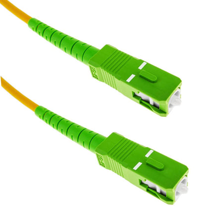Cable de fibra óptica SC/APC a SC/APC monomodo simplex 9/125 de 30 m OS2