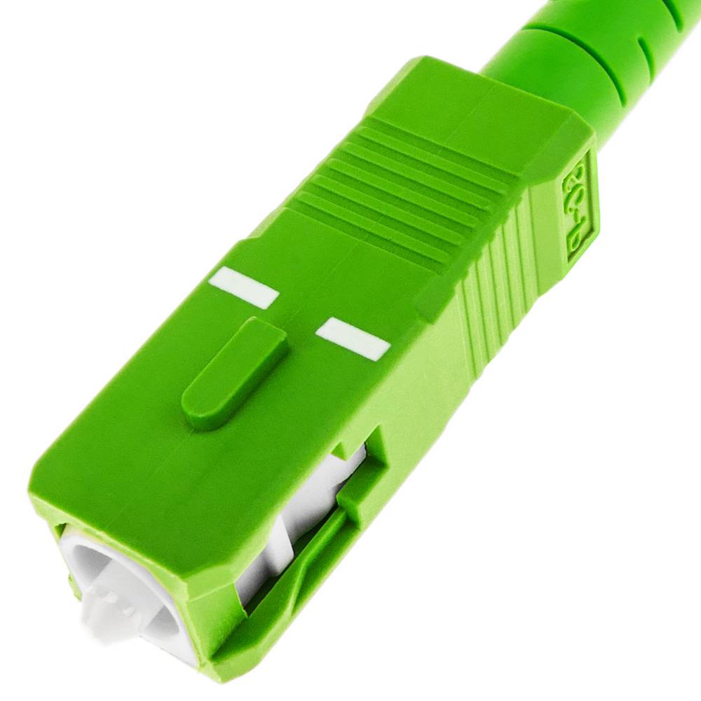 Cable de fibra óptica SC/APC a SC/APC monomodo simplex 9/125 de 30 m OS2