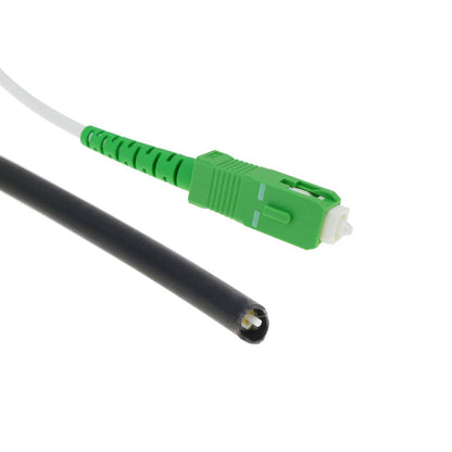 Cable de fibra óptica SC/APC monomodo simplex G657A2 9/125 de 20 m OS2