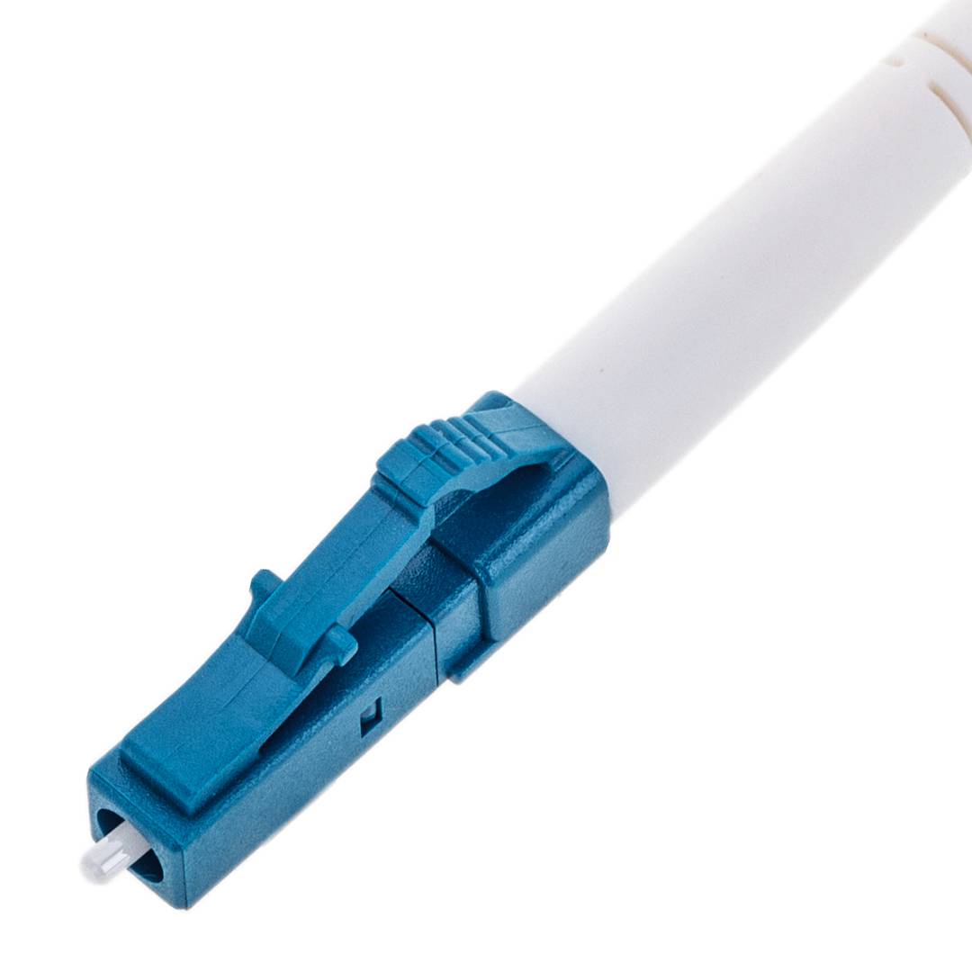 Cable de fibra óptica LC/UPC a SC/UPC monomodo simplex 9/125 G652D de 0,5 m OS2