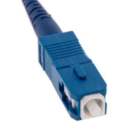 Cable de fibra óptica LC/UPC a SC/UPC monomodo simplex 9/125 G652D de 1 m OS2