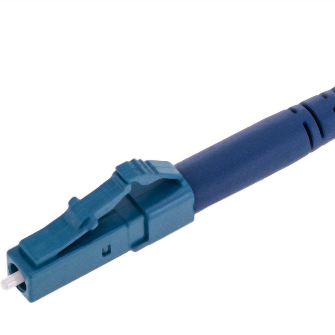 Cable de fibra óptica LC/UPC a SC/UPC monomodo simplex 9/125 G652D de 1 m OS2