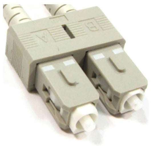 Cable de fibra óptica SC a SC multimodo duplex OM1  62.5/125 de 1 m