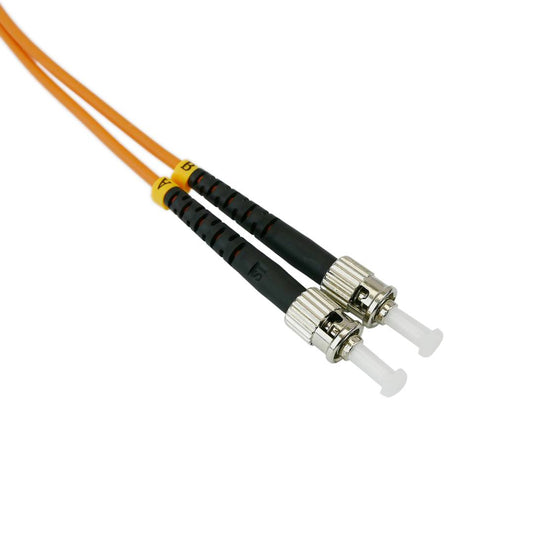 Cable de fibra óptica ST a SC multimodo duplex 62.5/125 de 2 m