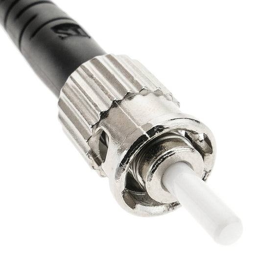 Cable de fibra óptica OM4 multimodo MMF simplex 50µm/125µm ST-SC de 5m