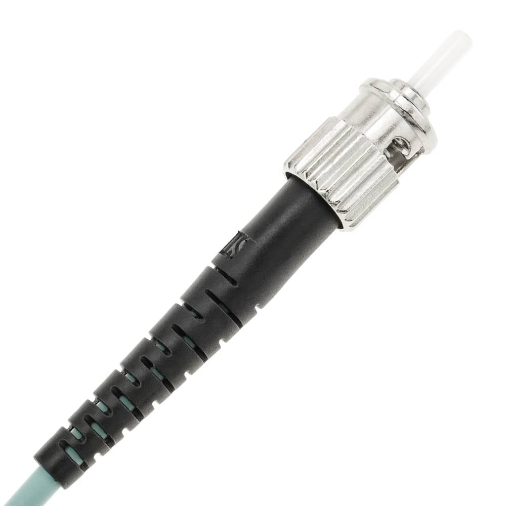 Cable de fibra óptica OM4 multimodo MMF simplex 50µm/125µm ST-SC de 5m