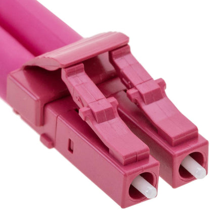 Cable de fibra óptica OM4 multimodo MMF dúplex 50µm/125µm LC/PC-LC/PC de 1m