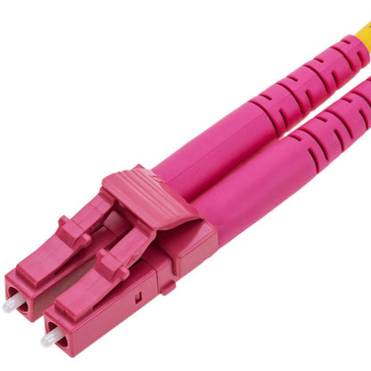 Cable de fibra óptica OM4 multimodo MMF dúplex 50µm/125µm LC/PC-LC/PC de 1m