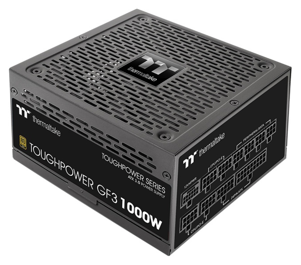 Thermaltake Toughpower GF3 unidad de fuente de alimentacion 1000 W 24-pin ATX Negro