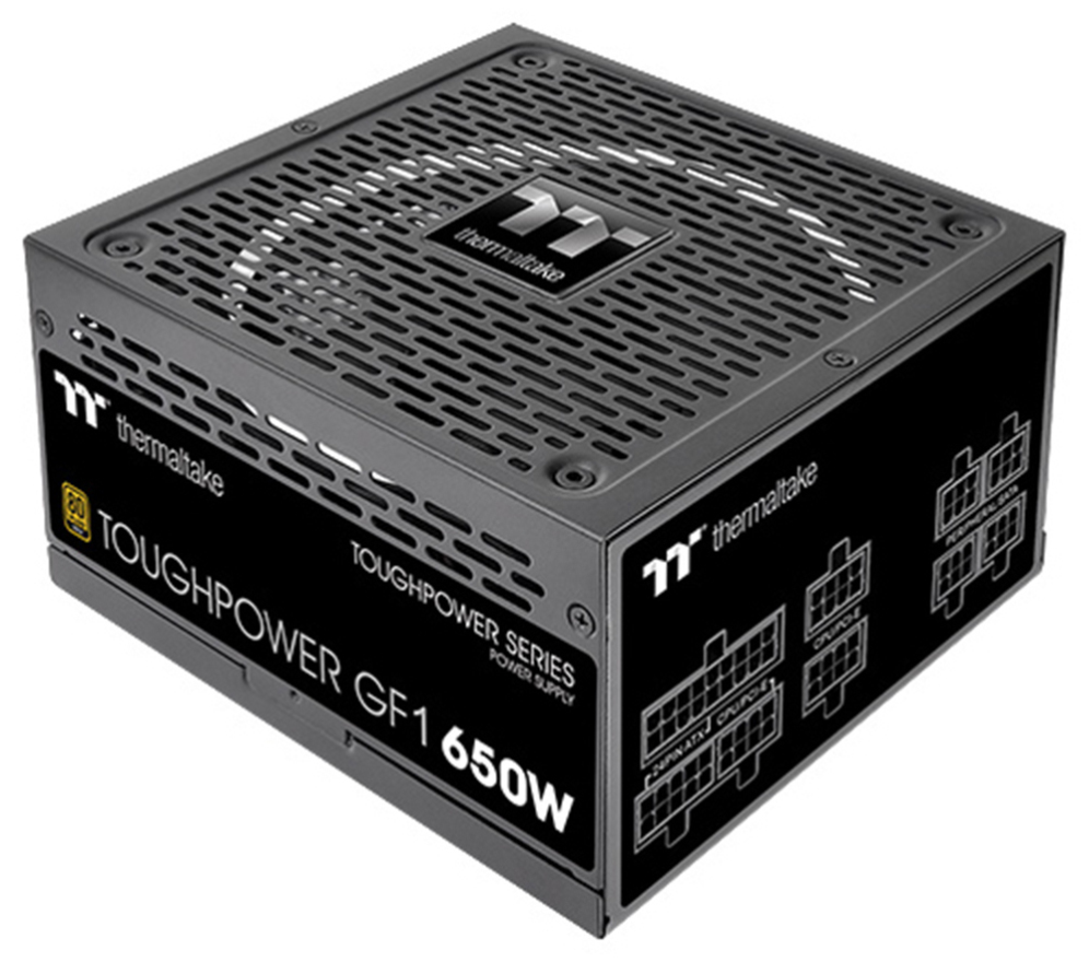 Thermaltake Toughpower ATX 650W Gold unidad de fuente de alimentacion 20+4 pin ATX Negro