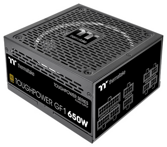 Thermaltake Toughpower ATX 650W Gold unidad de fuente de alimentacion 20+4 pin ATX Negro