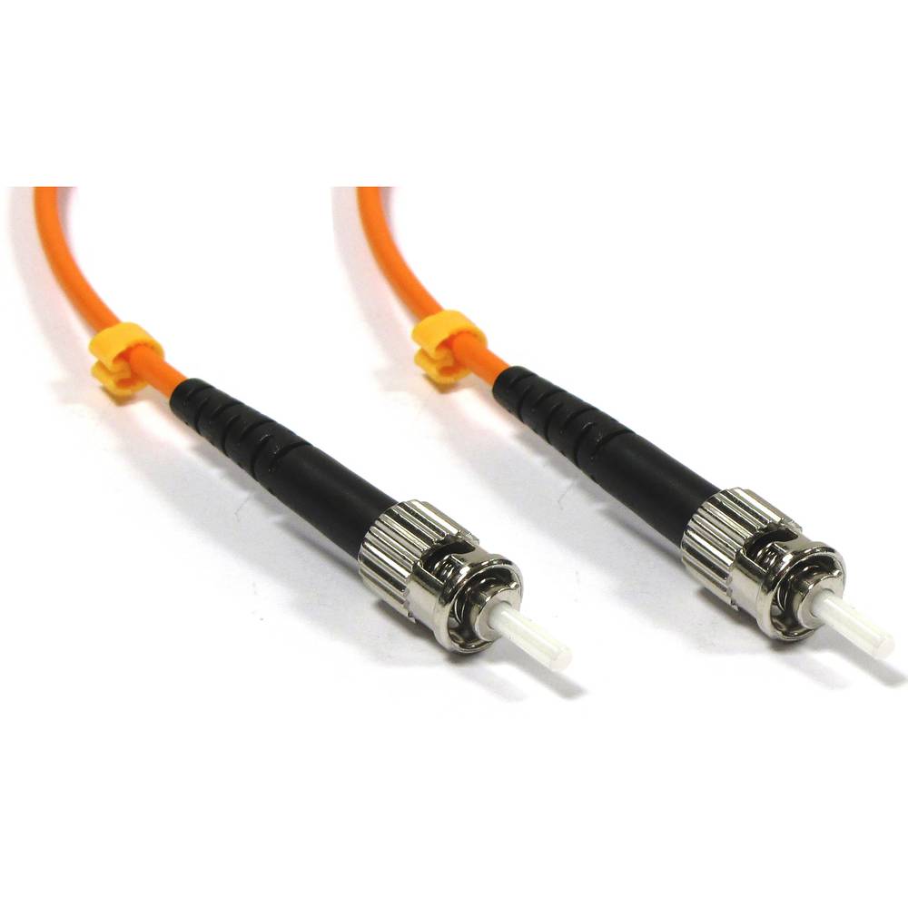 Cable de fibra óptica ST a ST multimodo simplex 50/125 de 3 m