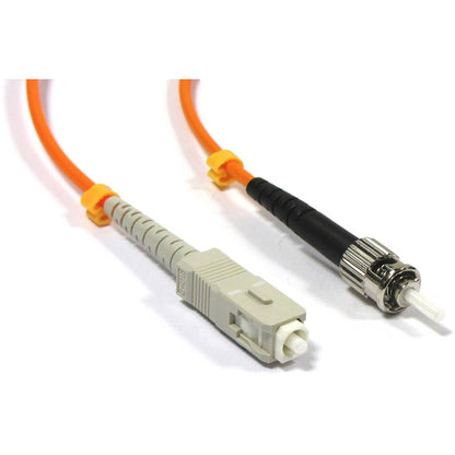Cable de fibra óptica ST a SC multimodo simplex 50/125 de 3 m