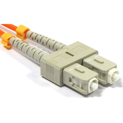 Cable de fibra óptica ST a SC multimodo duplex 50/125 de 1 m