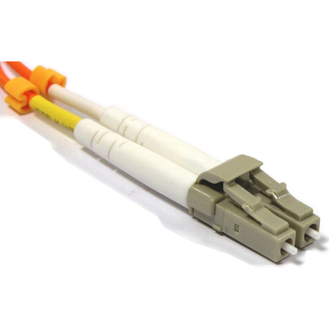 Cable de fibra óptica LC a LC multimodo duplex 50/125 de 2 m
