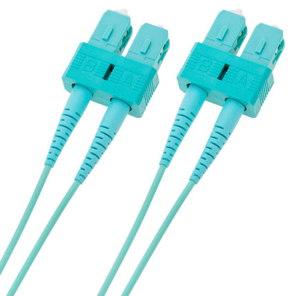 Cable OM3 de fibra óptica SC a SC multimodo duplex 50/125 de 3m