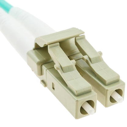 Cable OM3 de fibra óptica LC a ST multimodo duplex 50/125 de 25m