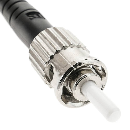 Cable OM3 de fibra óptica LC a ST multimodo duplex 50/125 de 25m