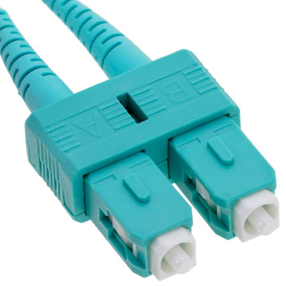 Cable OM3 de fibra óptica LC a SC multimodo duplex 50/125 de 15m