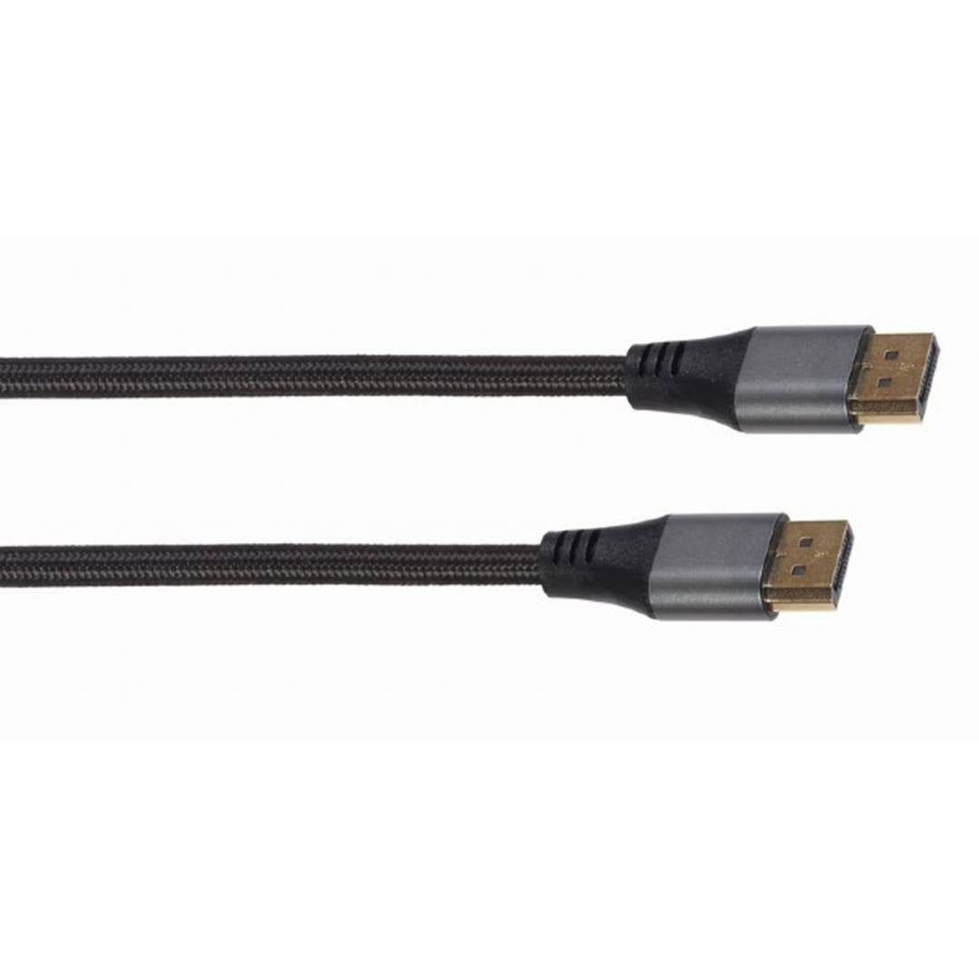 Cable DisplayPort Gembird macho a macho V1.4 8K 1,8M de la serie premium