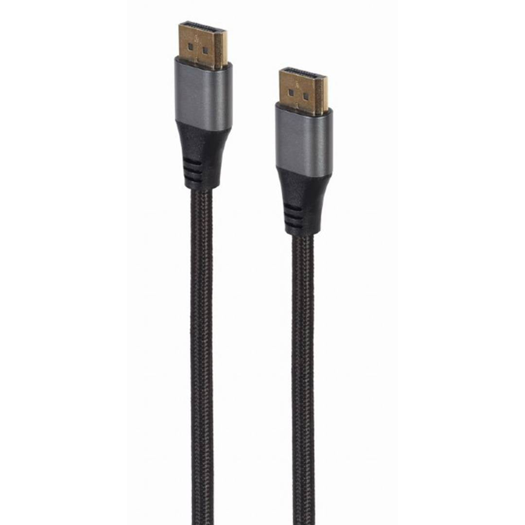 Cable DisplayPort Gembird macho a macho V1.4 8K 1,8M de la serie premium