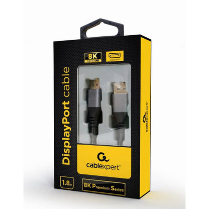 Cable DisplayPort Gembird macho a macho V1.4 8K 1,8M de la serie premium