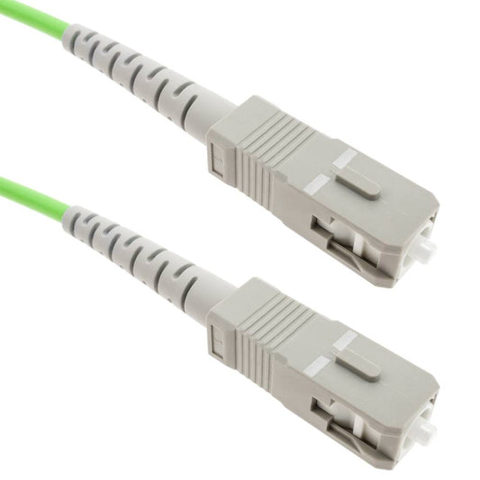Cable de fibra óptica OM5 multimodo simplex 50µm/125µm SC/PC a SC/PC 100Gb de 3 m