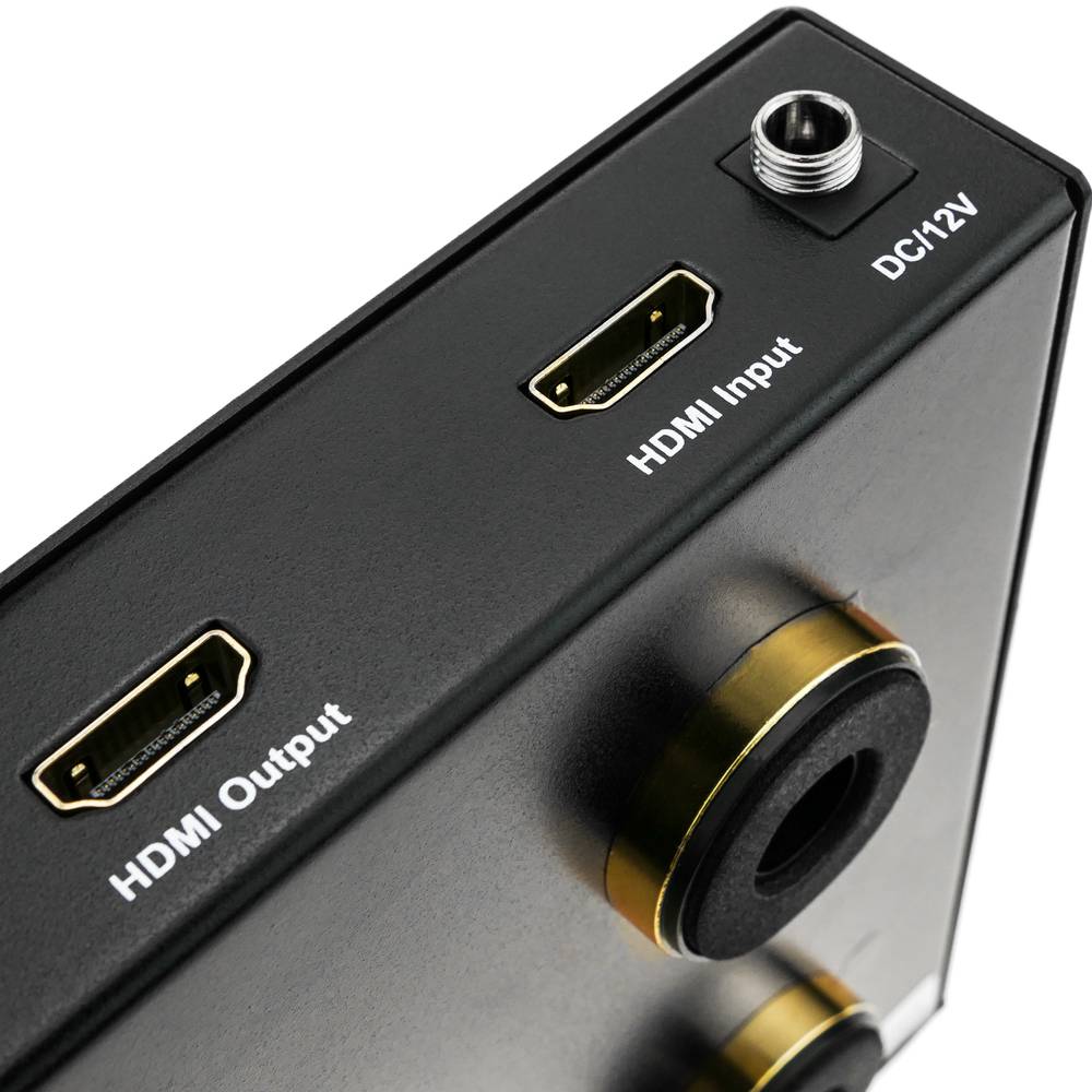 Multiplicador extensor HDMI de 4 puertos a través de cable ethernet Cat.5e hasta 50 m con IR