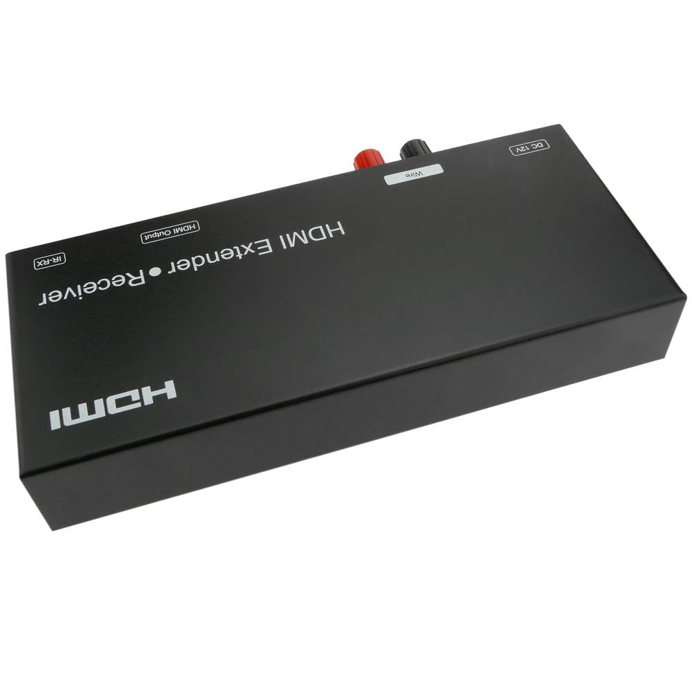 Extensor HDMI Prolongador FullHD 1080p a través de cable 2 hilos a 3800m. Módulo Receptor