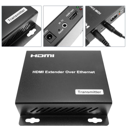 Extensor HDMI Prolongador FullHD 1080p a través de cable ethernet Cat.5e Cat.6 120m - Transmisor