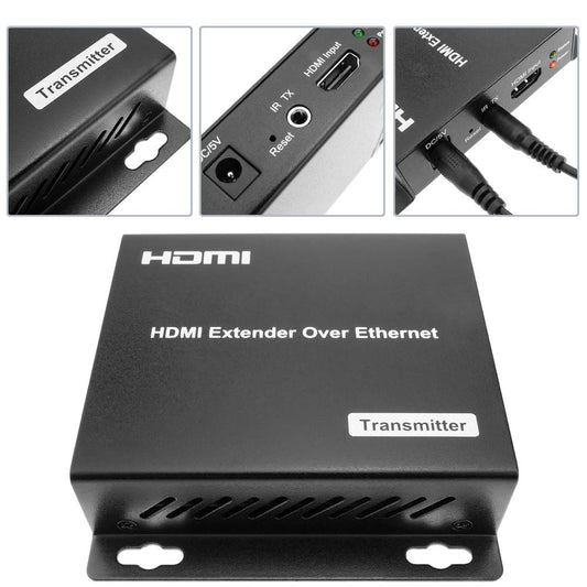 Extensor HDMI Prolongador FullHD 1080p a través de cable ethernet Cat.5e Cat.6 120m - Transmisor