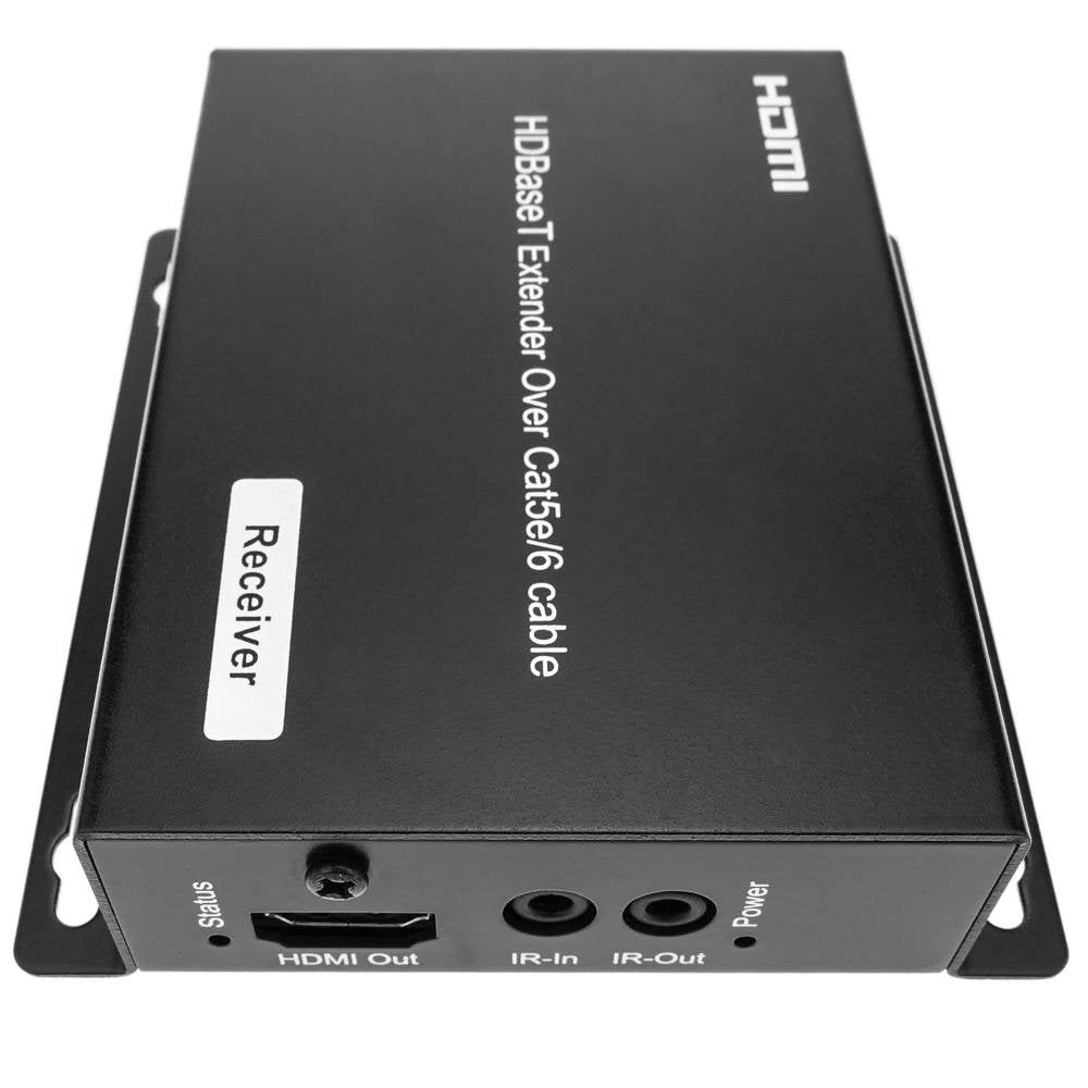 Extensor HDMI UltraHD 4K 2K FullHD 1080p Cat.5e Cat.6 compatible con HDBaseT HDBT POC 100m - Receptor