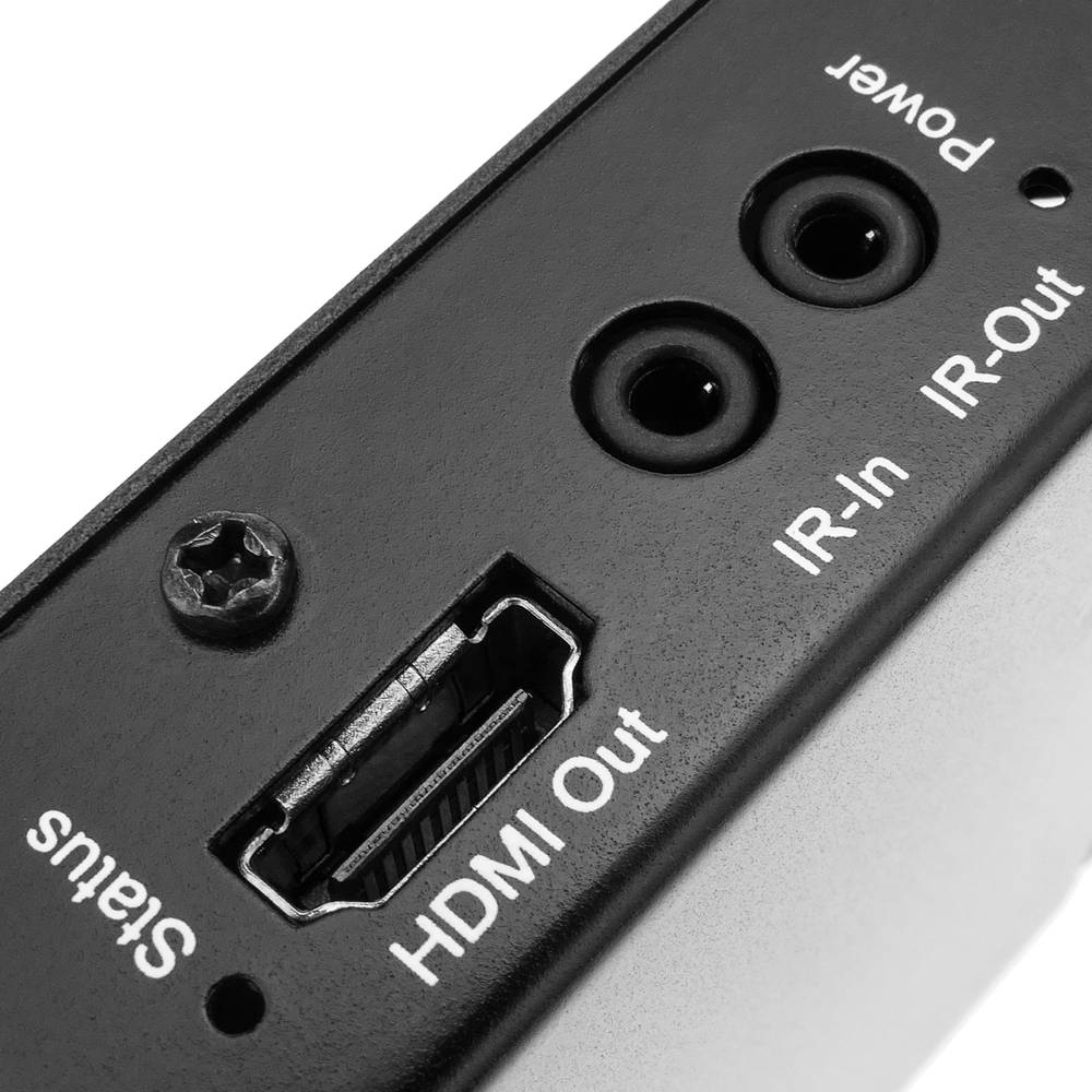 Extensor HDMI UltraHD 4K 2K FullHD 1080p Cat.5e Cat.6 compatible con HDBaseT HDBT POC 100m - Receptor