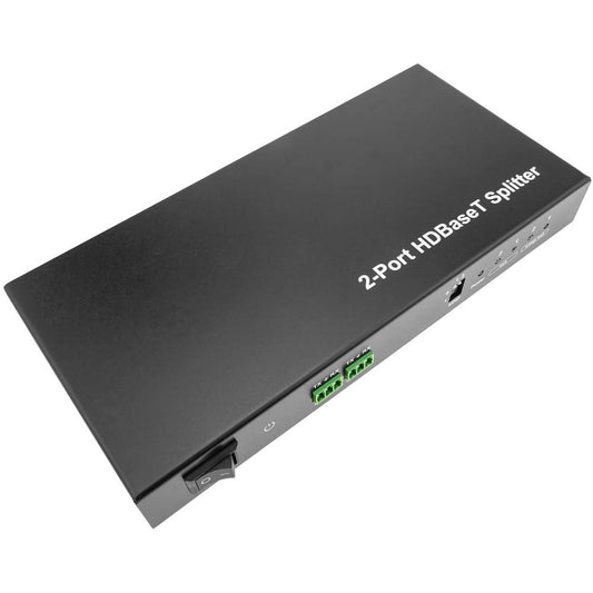 Extensor HDMI UltraHD 4K 2K FullHD 1080p Cat.5e Cat.6 compatible con HDBaseT HDBT 100m - Transmisor 2 puertos