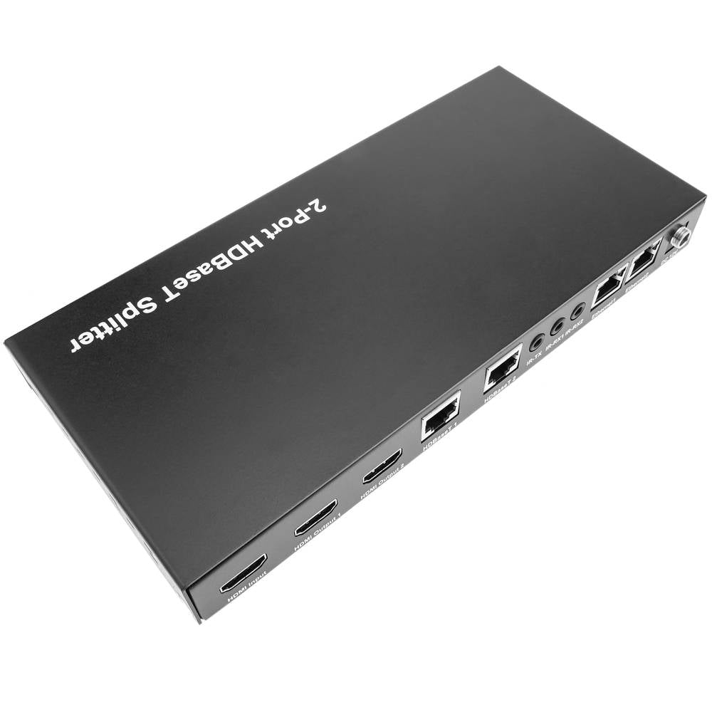 Extensor HDMI UltraHD 4K 2K FullHD 1080p Cat.5e Cat.6 compatible con HDBaseT HDBT 100m - Transmisor 2 puertos