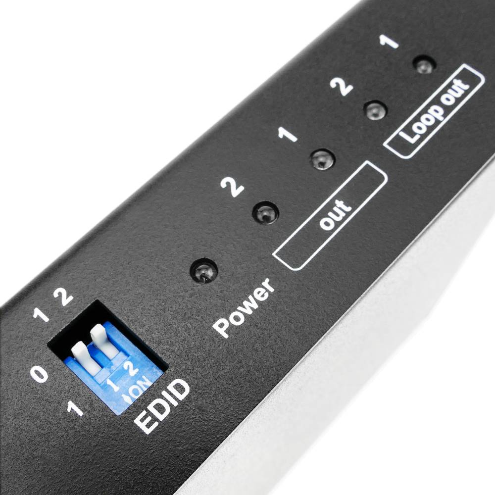 Extensor HDMI UltraHD 4K 2K FullHD 1080p Cat.5e Cat.6 compatible con HDBaseT HDBT 100m - Transmisor 2 puertos