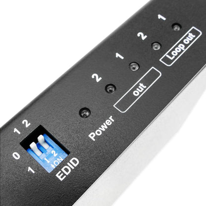 Extensor HDMI UltraHD 4K 2K FullHD 1080p Cat.5e Cat.6 compatible con HDBaseT HDBT 100m - Transmisor 2 puertos